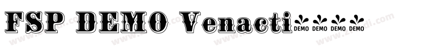 FSP DEMO Venacti字体转换 FSP DEMO Venacti字体转换